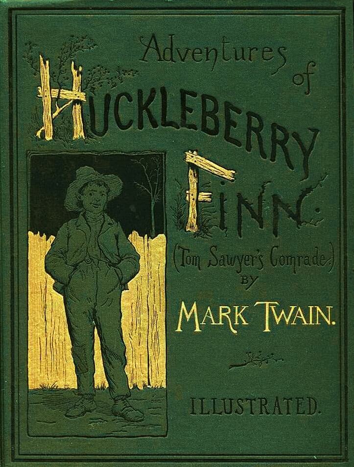 Buchcover ﻿<!-- Name -->Adventures of Huckleberry Finn
